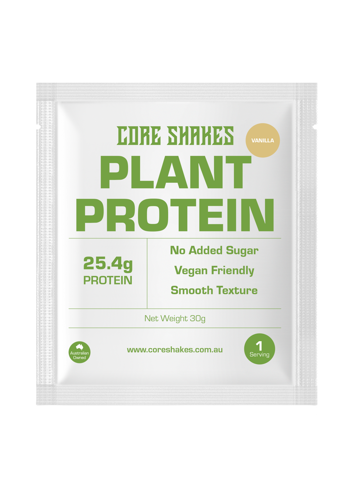 Core Shakes Plant Protein - Vanilla Sample edition